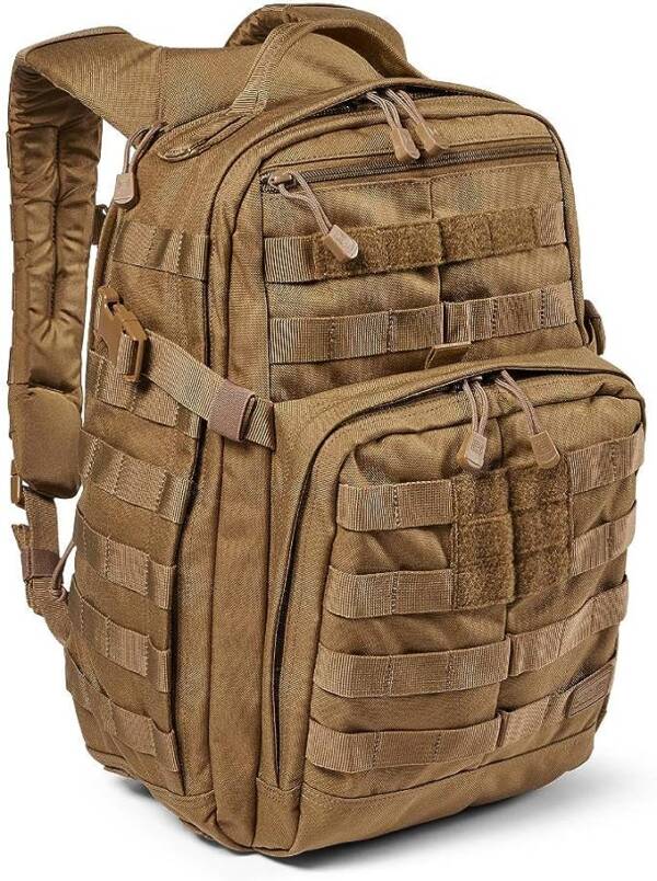 5.11 TACTICAL, RUSH12 2.0 BACKPACK, ZAINO MILITARE CON STANDARD MOLLE - immagine 2