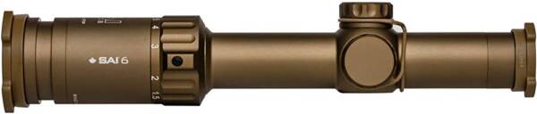 OTTICA SAI OPTIC 1-6X24MM P.PIANO FOCALE RETICOLO BDC 7,62-308 COMPRESO DI BASE ANELLI AUDERE 30MM