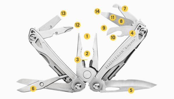 LEATHERMAN WINGMAN 14 UTENSILI - immagine 5